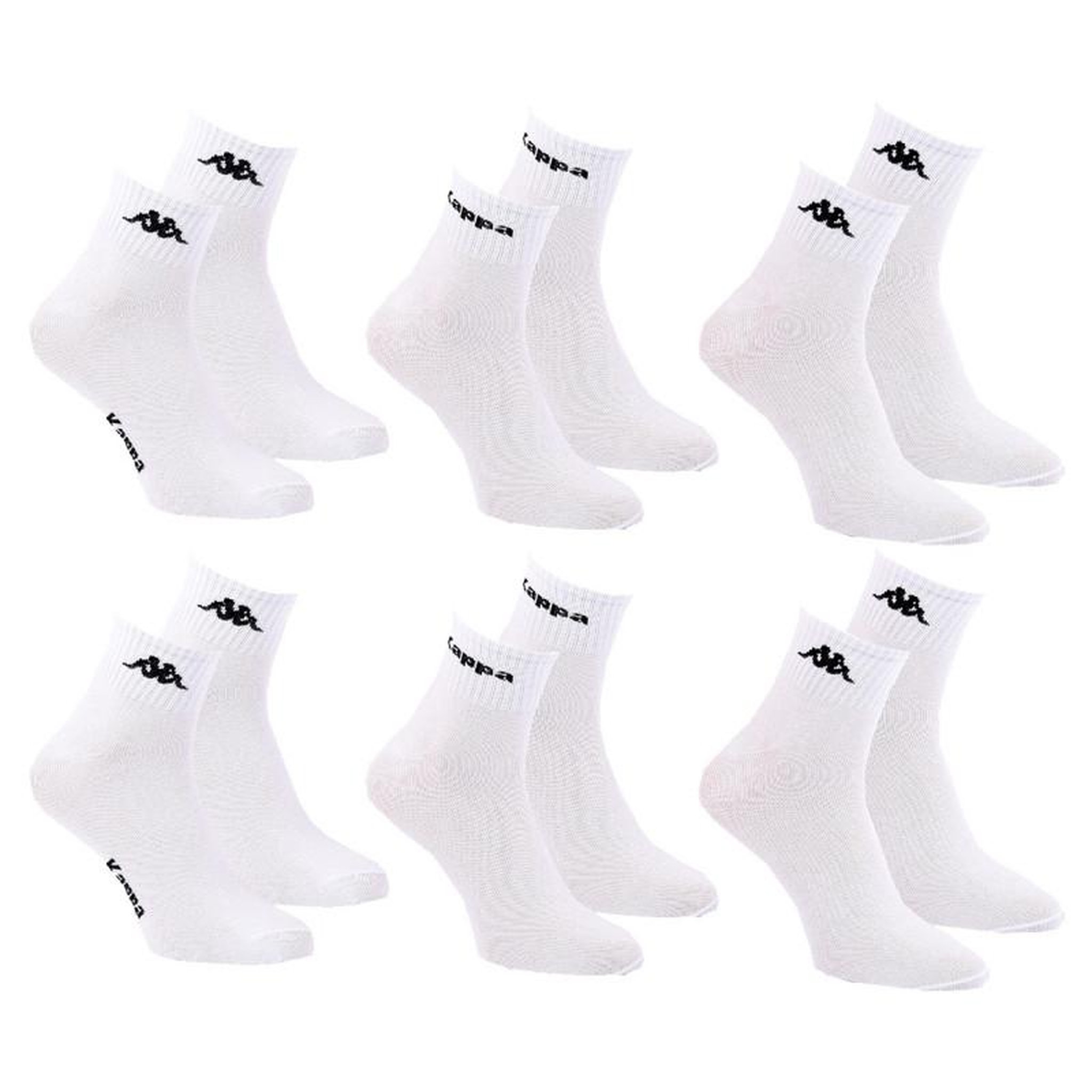 Voir la diapositive 2 : KAPPA Chaussettes Homme QUARTER KAPPA