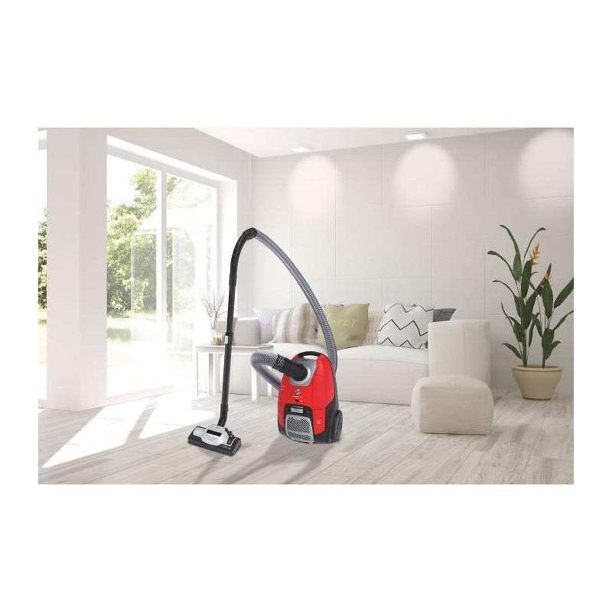 Voir la diapositive 4 : HOOVER HOOVER HE510HM H-Energy 500 Aspirateur traineau - 850 W - 3,5L - 69 dB