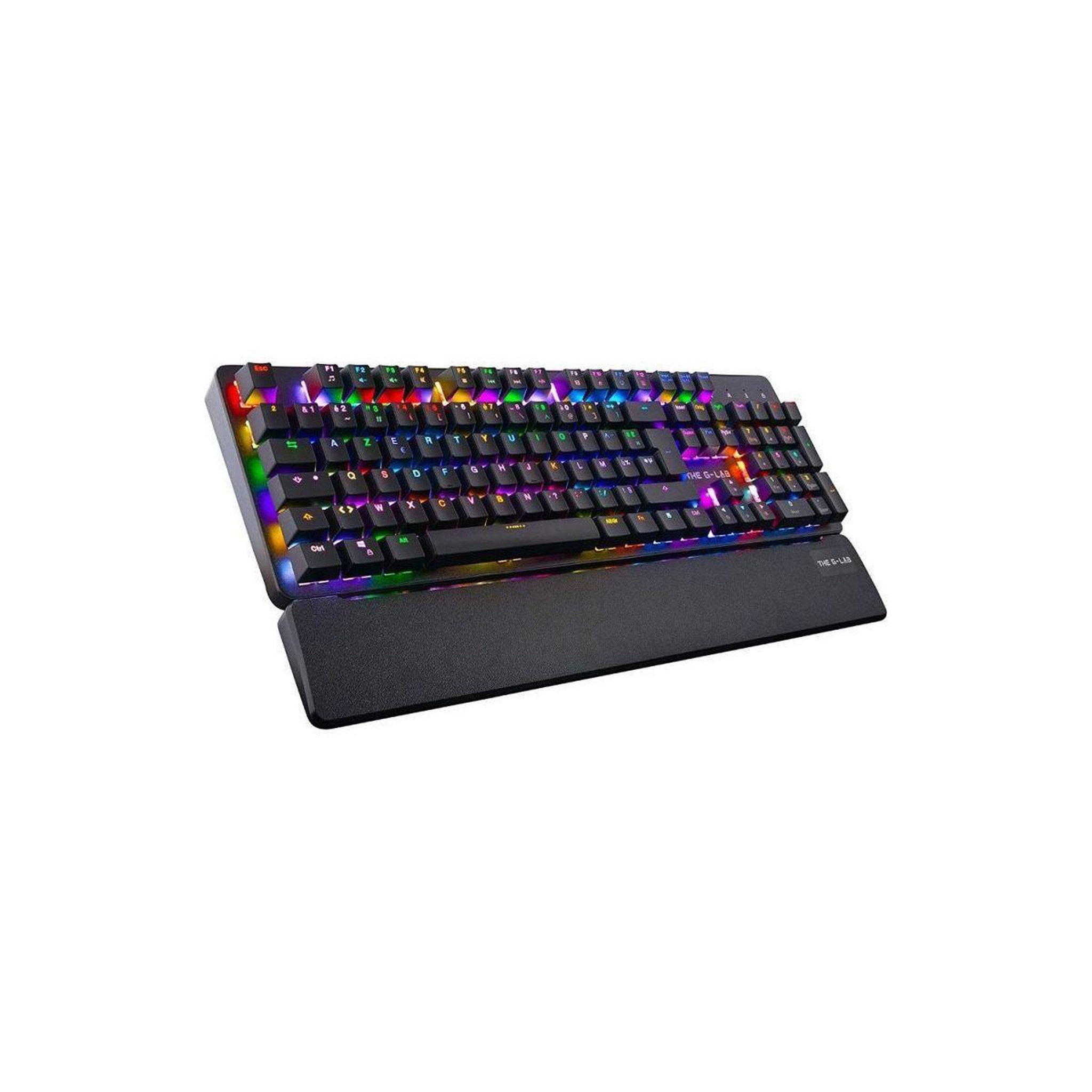 THE G-LAB Clavier gamer KEYZ-RUBIDIUM French Layout