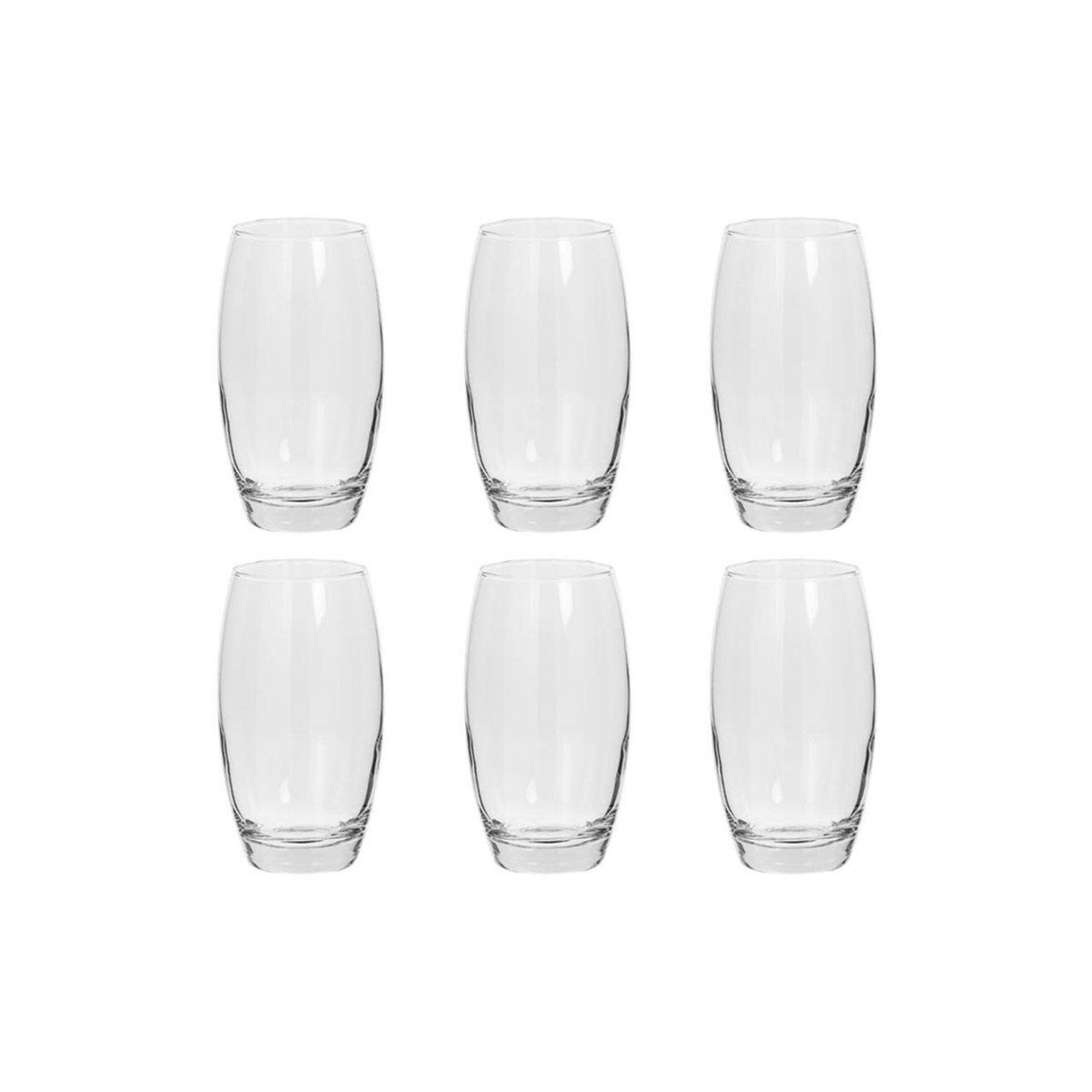 Voir la diapositive 1 : SECRET DE GOURMET Lot de 6 Verres Hauts  Cesari'Eau  51cl Transparent