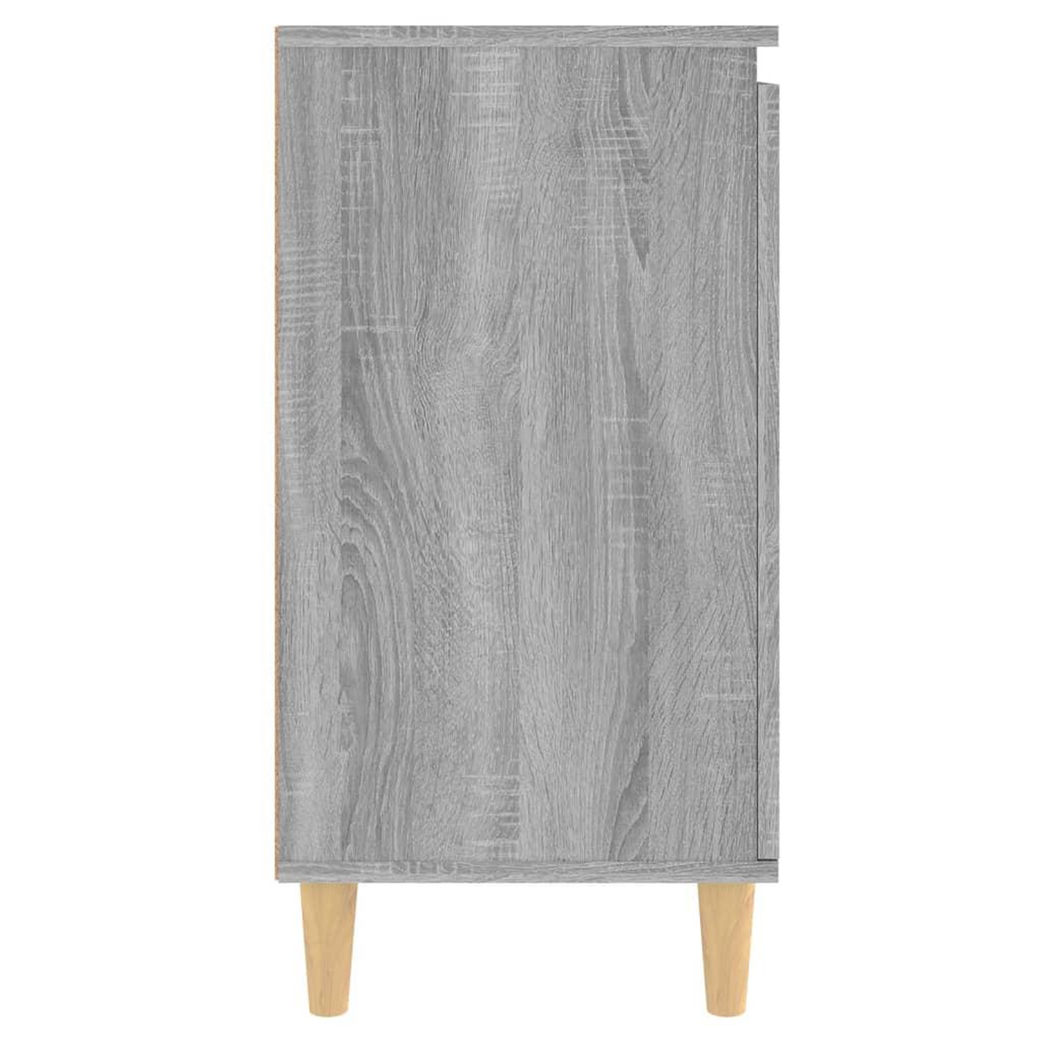 Voir la diapositive 4 : VIDAXL Buffet Sonoma gris 60x35x70 cm Bois d'ingenierie