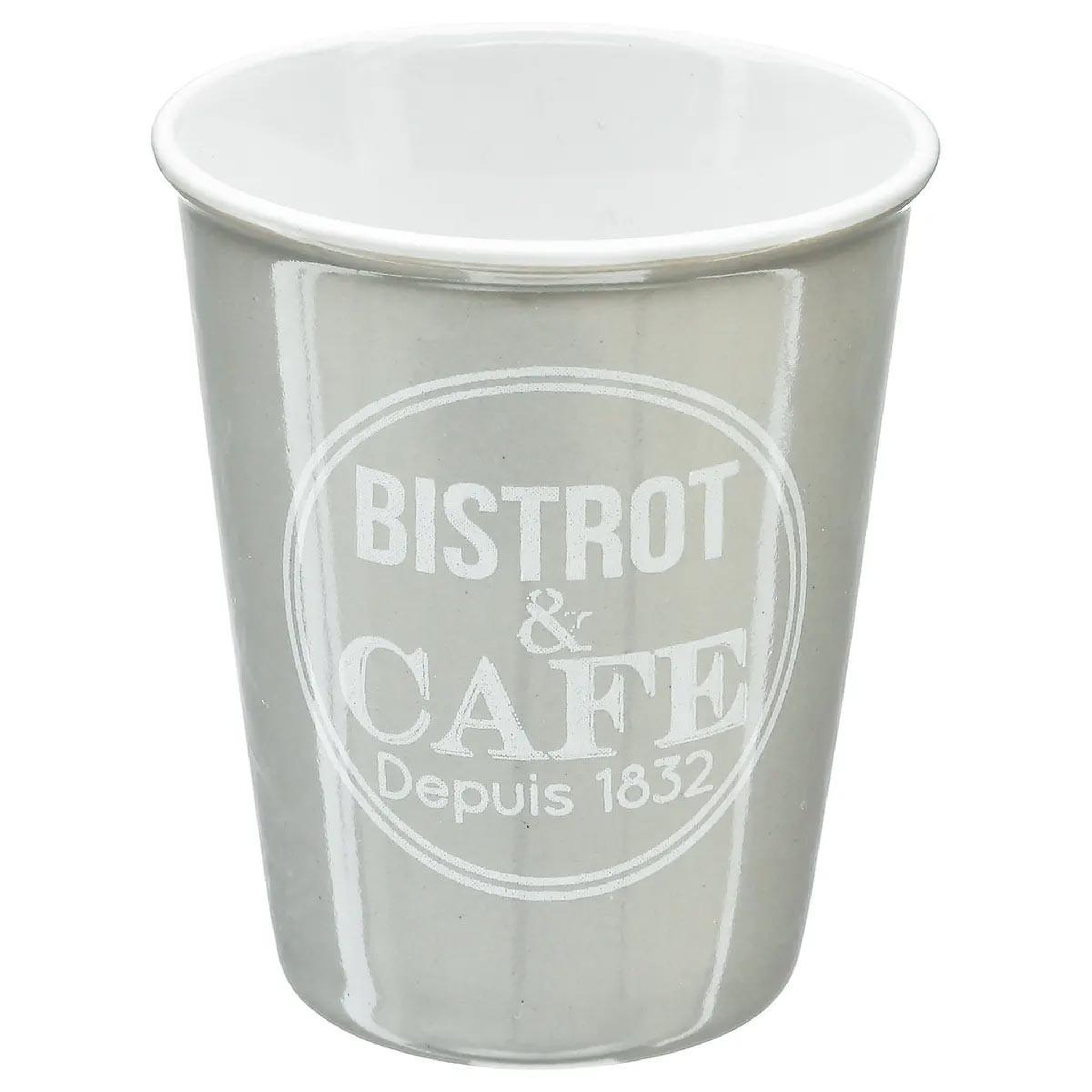 Voir la diapositive 5 : SECRET DE GOURMET Coffret 6 tasses  bistrot  10cl multicolore