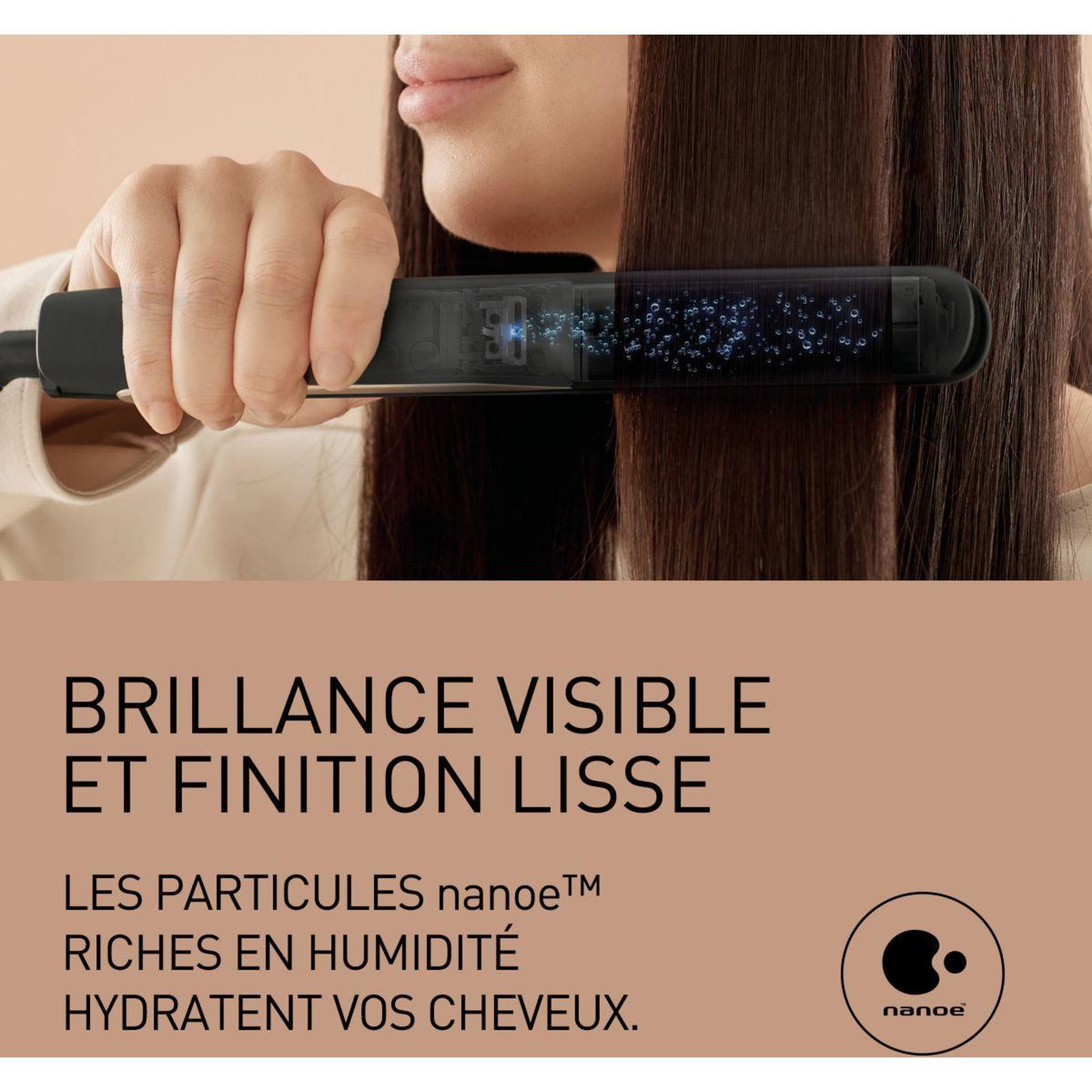Voir la diapositive 3 : PANASONIC Lisseur EH-HS0E-K825
