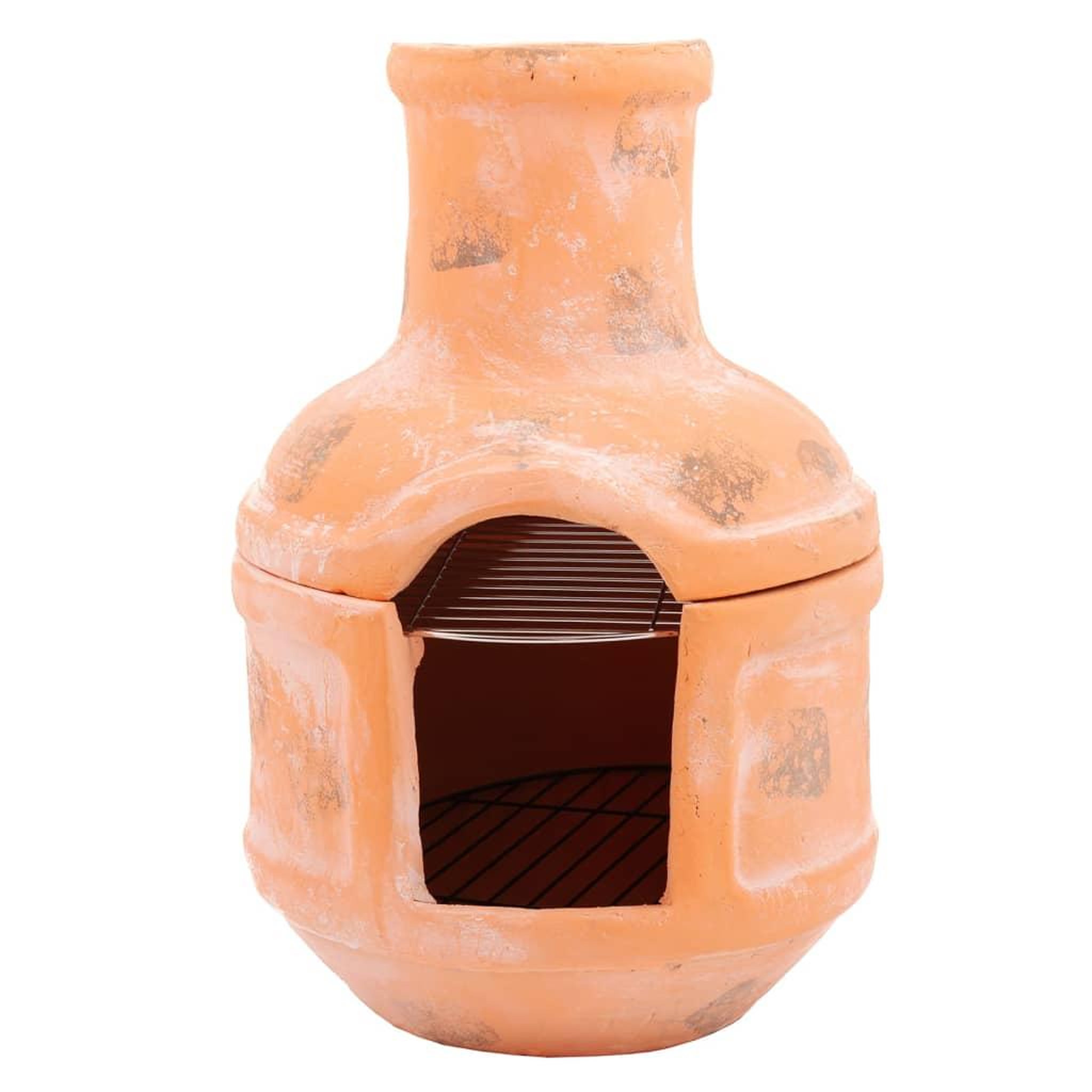 Voir la diapositive 4 : REDFIRE RedFire Cheminee Lima Argile Couleur paille