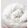 Voir la diapositive 1 : Home collection Couette blanche 80x120m 100% coton bio 500gr fab fr