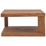 Voir la diapositive 3 : VIDAXL Table basse 65x65x33 cm Bois de teck solide