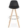 Voir la diapositive 2 : Paris Prix Tabouret de Bar  Bjarki  95cm Noir