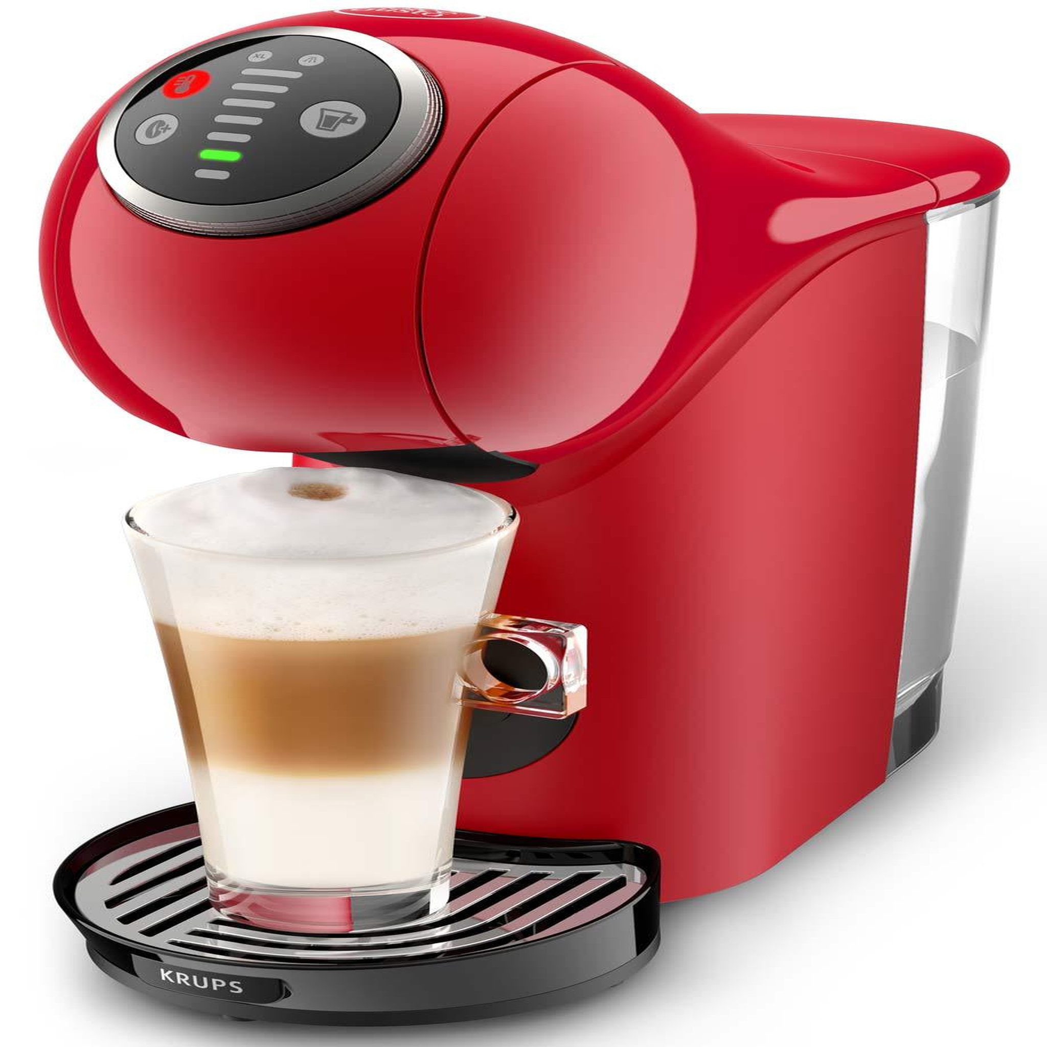 KRUPS Cafetière à dosette 15 bars 1500w rouge/noir - yy4444fd