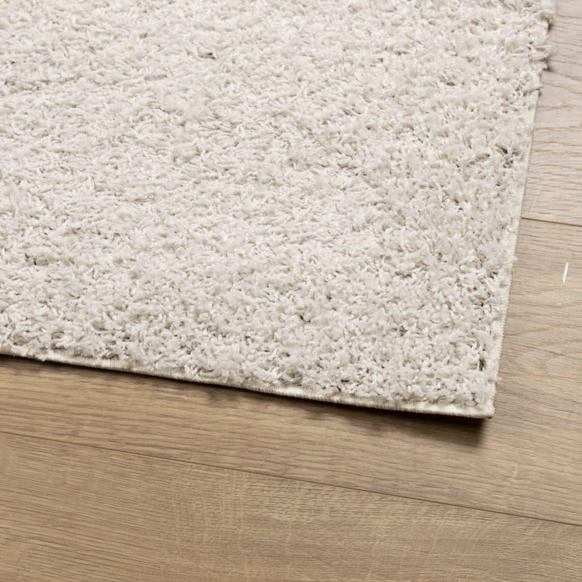 VIDAXL Tapis shaggy PAMPLONA poils longs moderne creme 160x160 cm