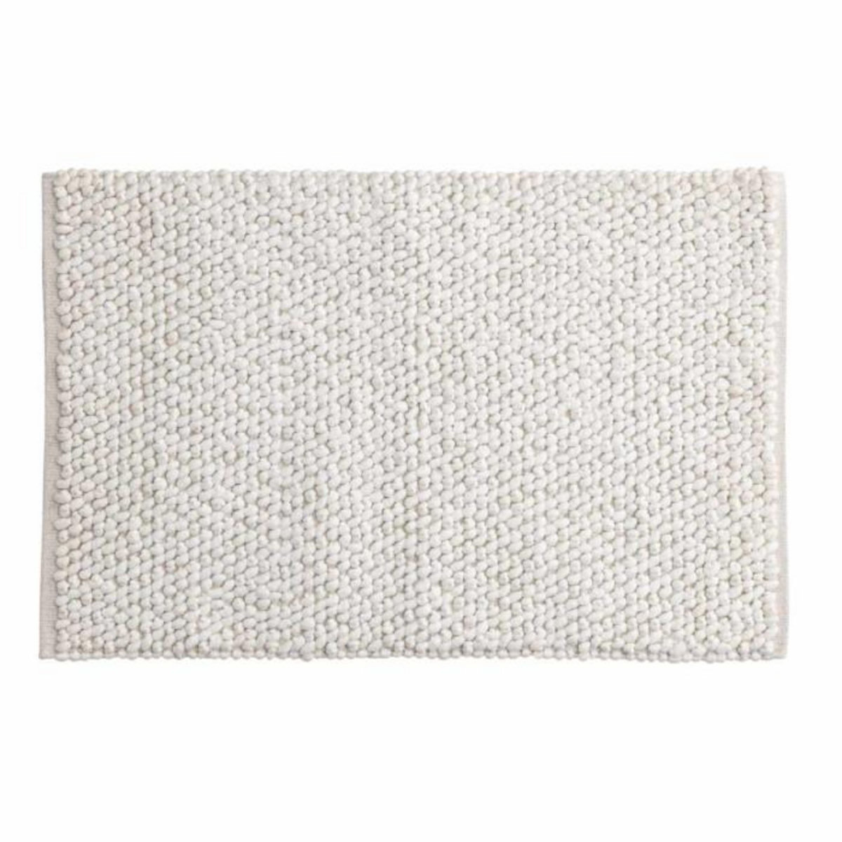 Paris Prix Tapis de Salle de Bain  Wilmer  50x80cm Blanc