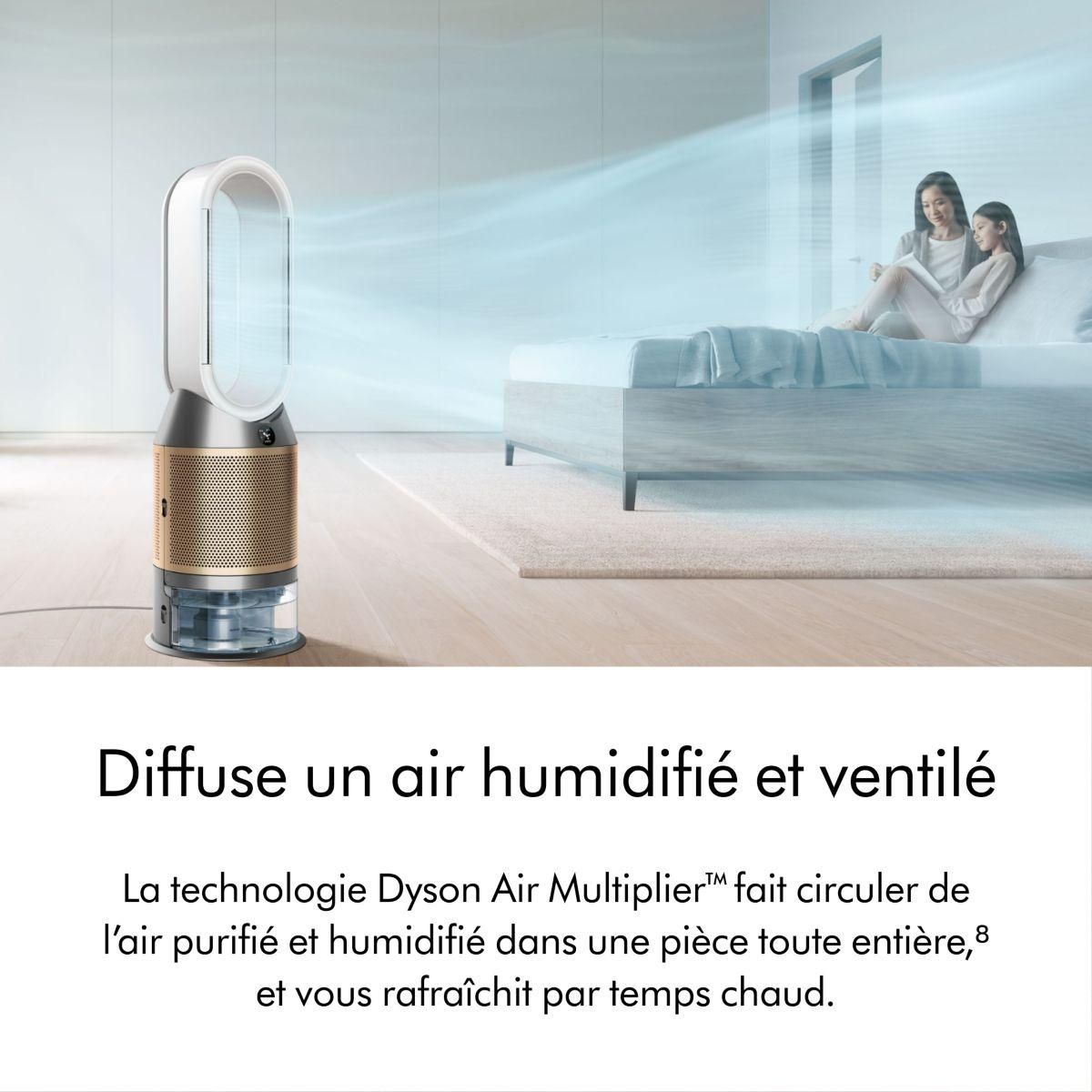 Dyson Purificateur d'air, ventilateur, humidificateur Humidify +Cool PH2 De-Nox