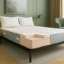 Voir la diapositive 3 : THE WHITE STONE Matelas Orthopédique 80x190 cm en Waterfoam & Mémoire de Forme | Hauteur 22 cm | Dispositif Médical Classe 1 | Hypoallergénique & Anti-acariens | Fabriqué en Italie