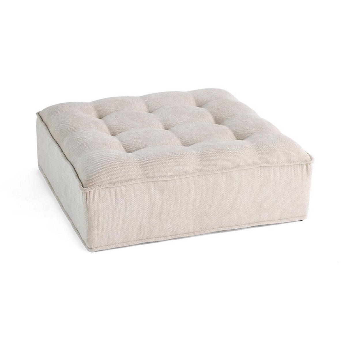 LISA DESIGN Marisol - pouf modulable - velours texturé