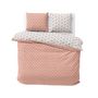 Voir la diapositive 2 : COTE DECO Housse de couette 240x220 + 2 taies MILLE Coton Bio 57 fils