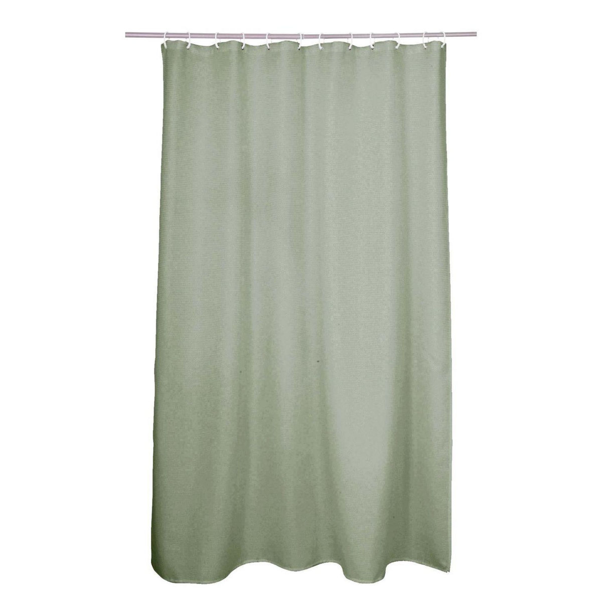 Douceur d'Intérieur Rideau de douche BERKELEY - 180 X 200 cm - Vert