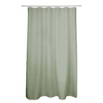 Douceur d'Intérieur Rideau de douche BERKELEY - 180 X 200 cm - Vert