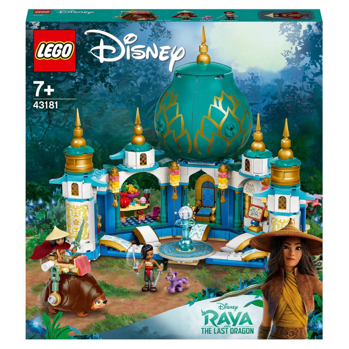 LEGO Disney Princess 43181 Raya et le Palais du Coeur