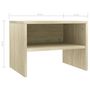 Voir la diapositive 6 : VIDAXL Tables de chevet 2 pcs Chene sonoma 40x30x30 cm Bois ingenierie