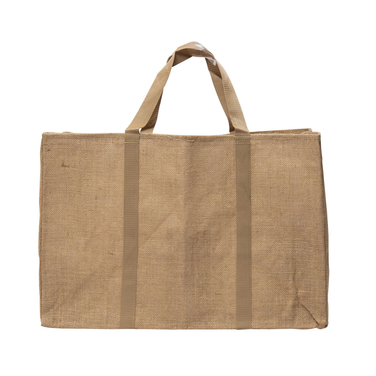 WERKAPRO Sac porte bûches en jute naturel WERKA PRO