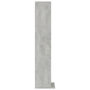 Voir la diapositive 5 : VIDAXL Armoire a CD Gris beton 21x20x88 cm Bois d'ingenierie