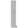 Voir la diapositive 5 : VIDAXL Armoire a CD Gris beton 21x20x88 cm Bois d'ingenierie