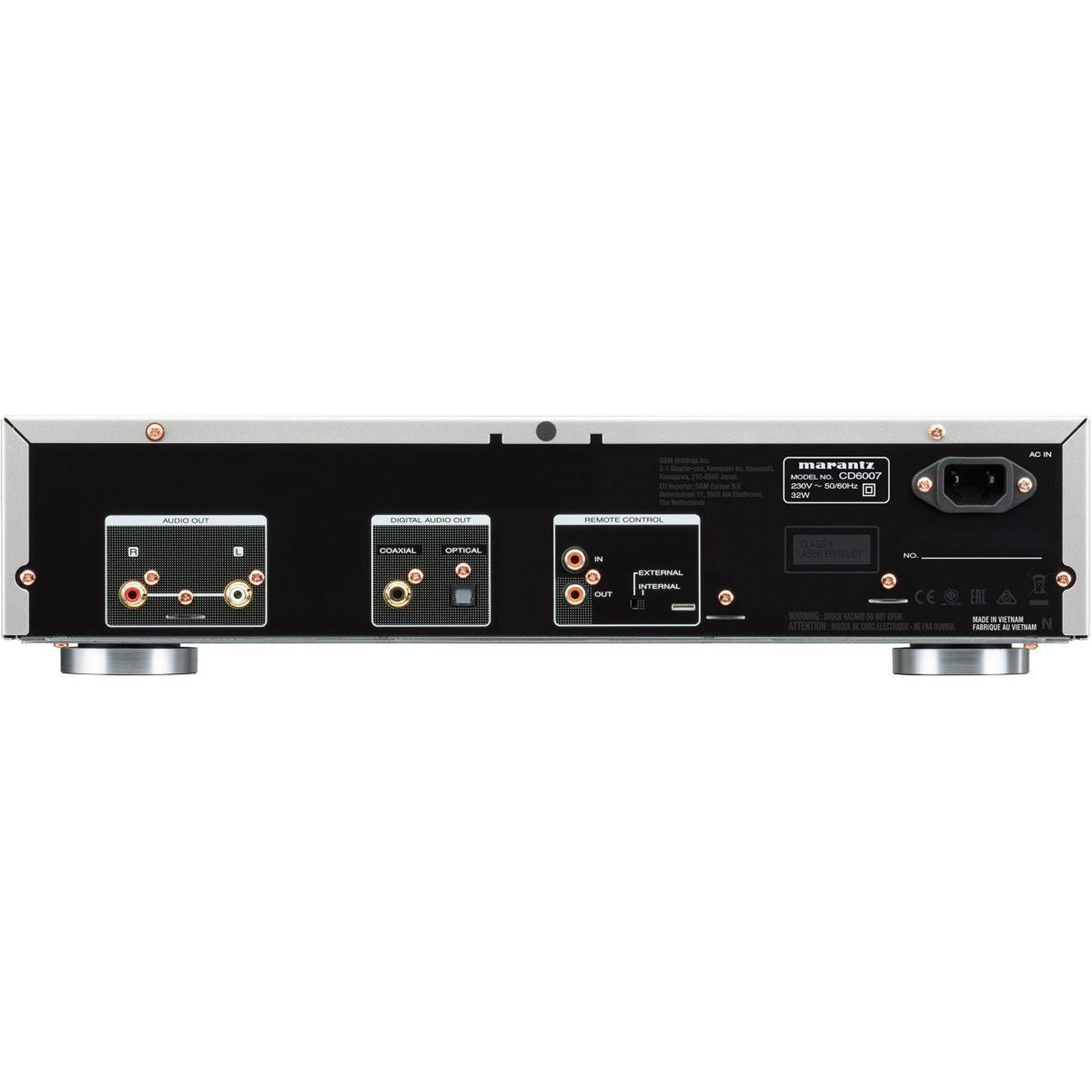 Voir la diapositive 4 : Marantz Platine CD CD6007 Noir