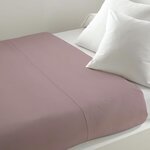 ZZZ Drap plat uni ZZZ rose. Coloris disponibles : Rose