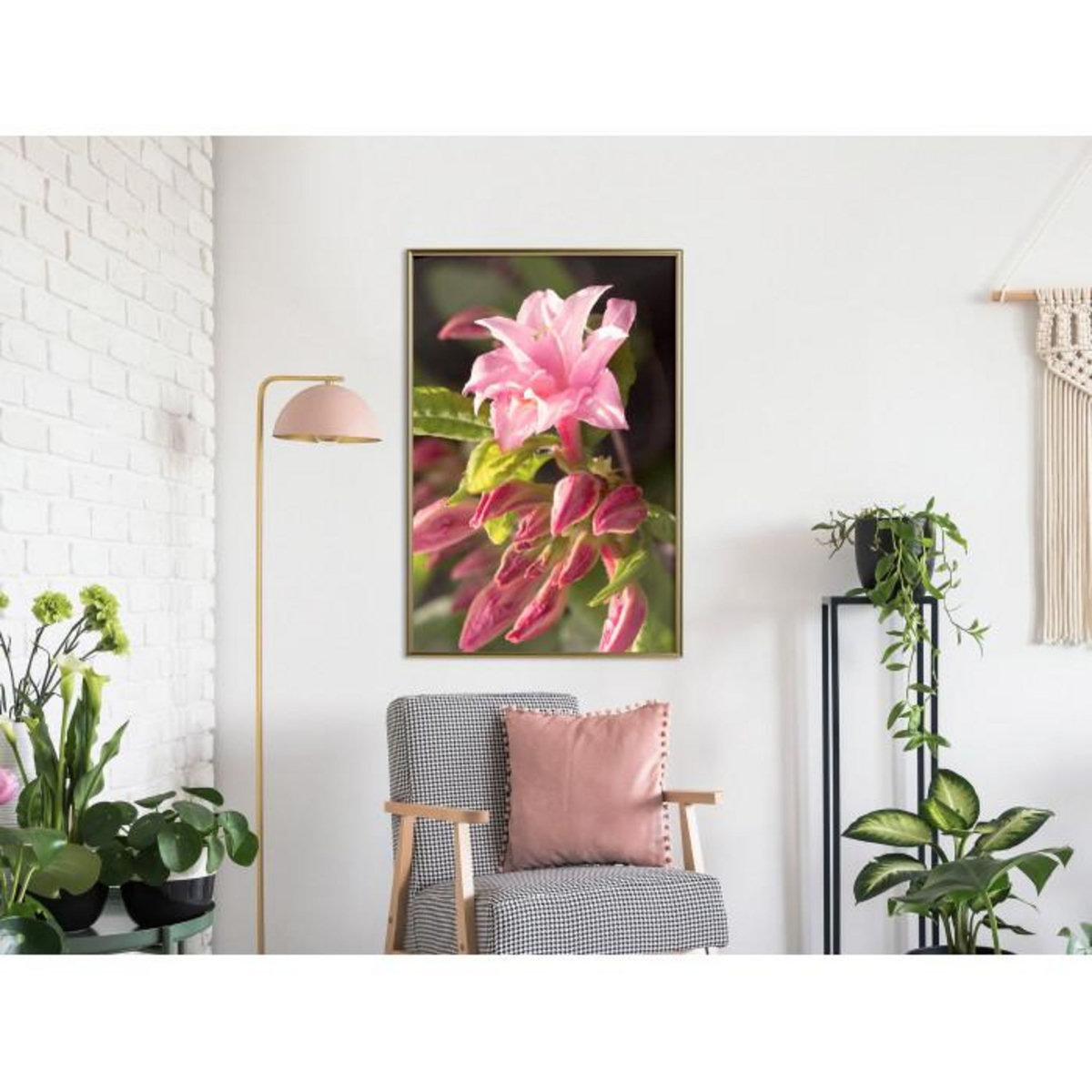 Paris Prix Affiche Murale Encadrée  Garden's Centerpiece