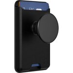 POPSOCKET Porte cartesPopSockets PopWallet compatible MagSafe Noir