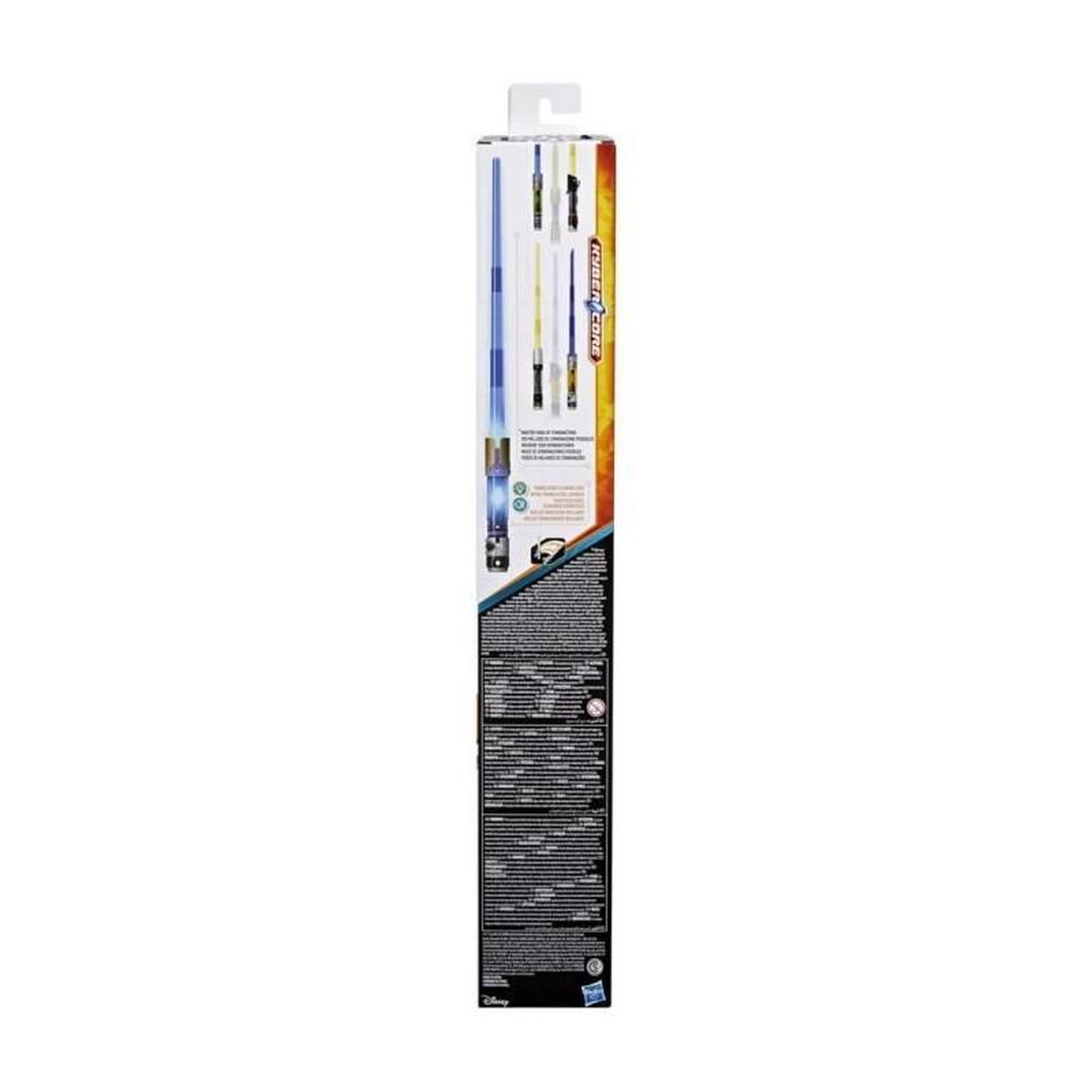 Voir la diapositive 5 : HASBRO Sabre laser électronique Maître Jedi Sol, bleu personnalisable officiel sous licence Star Wars Lightsaber Forge Kyber Core, de