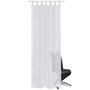 Voir la diapositive 3 : VIDAXL Rideau fin Blanc 140x225 cm 2 pcs
