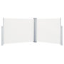 Voir la diapositive 2 : VIDAXL Auvent lateral retractable Creme 140 x 1000 cm