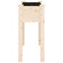 Voir la diapositive 5 : VIDAXL Jardiniere avec doublure 71x37x76 cm bois massif de sapin