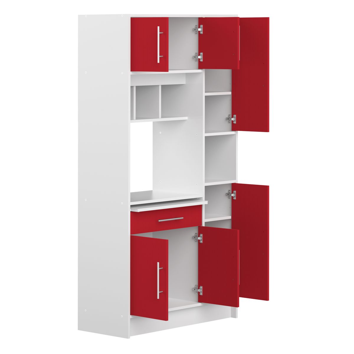 Buffet de cuisine 6 portes 1 tiroir 5 niches PRACTICA