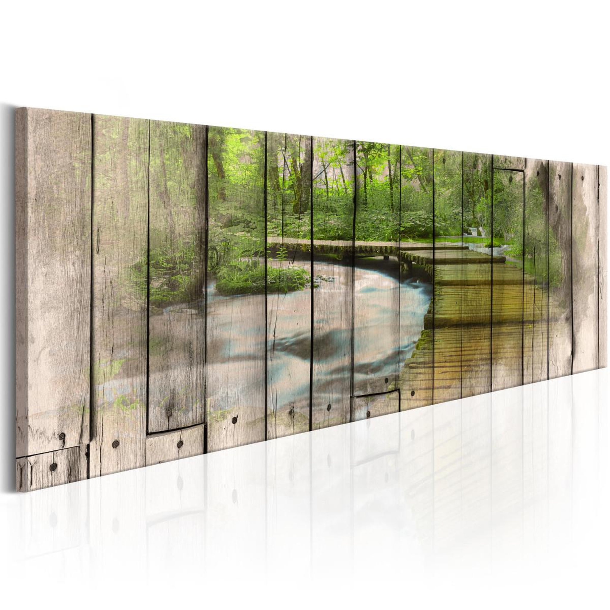 Paris Prix Tableau imprimé  the river of memories. Coloris disponibles : Multicolore