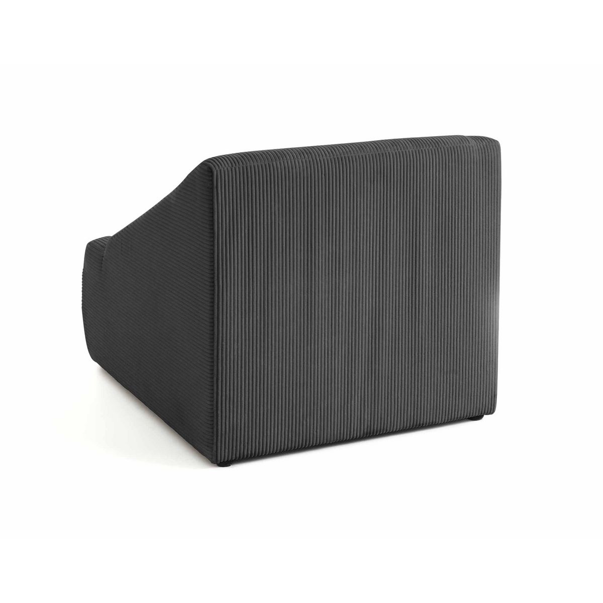 LISA DESIGN Onyx - fauteuil - en velours côtelé