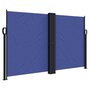 Voir la diapositive 2 : VIDAXL Auvent lateral retractable bleu 140x1200 cm