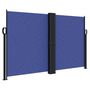 Voir la diapositive 2 : VIDAXL Auvent lateral retractable bleu 140x1200 cm