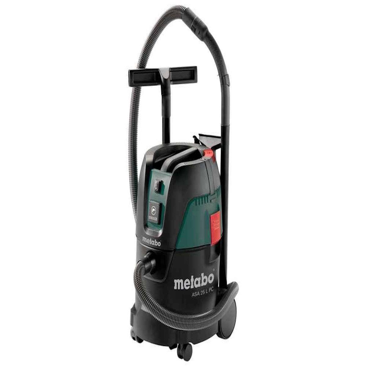 METABO SAS Aspirateur ASA 25 L PC - Dépression 210 hPa - Volume du réservoir 25L
