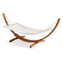 Voir la diapositive 2 : Paris Prix Hamac en Bois  Hedvig  315cm Blanc
