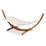 Voir la diapositive 2 : Paris Prix Hamac en Bois  Hedvig  315cm Blanc