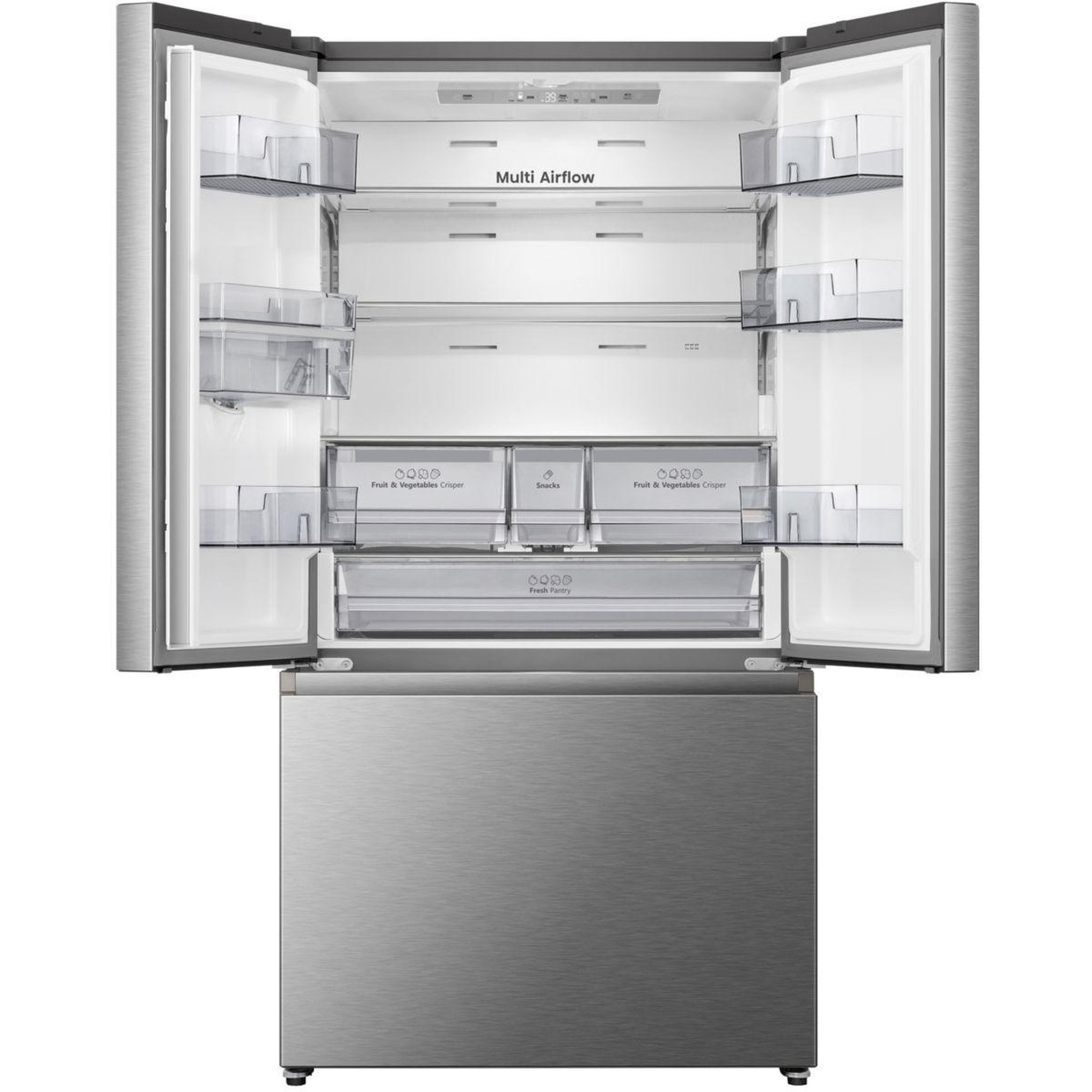 Voir la diapositive 2 : Hisense Réfrigérateur multi portes rf815n4swse