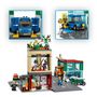 Voir la diapositive 6 : LEGO LEGO City 60292 Le centre-ville jeu de construction avec moto, camion et miniatures