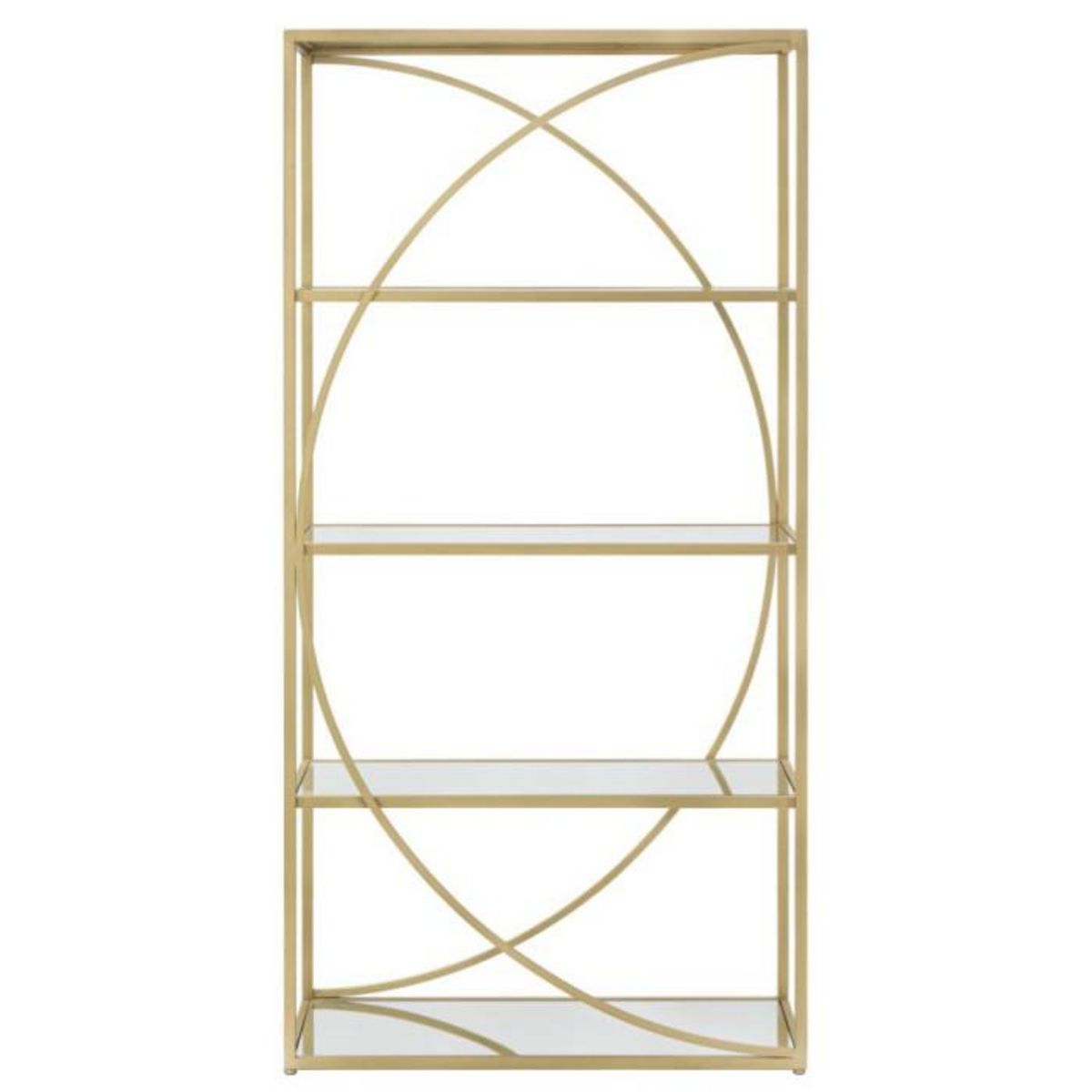 Paris Prix Étagère Design 4 Niveaux  Glamy  180cm Or