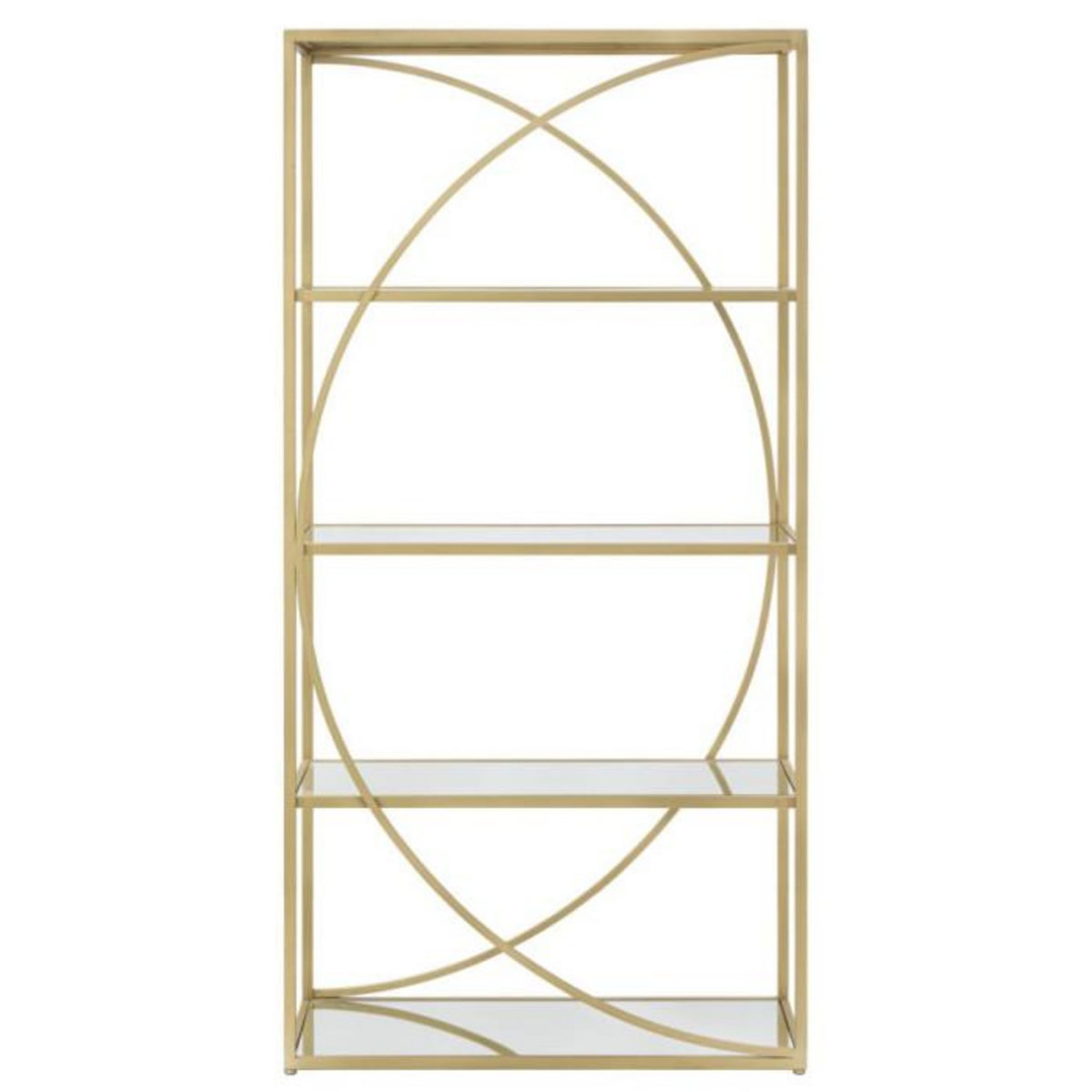 Paris Prix Étagère Design 4 Niveaux  Glamy  180cm Or