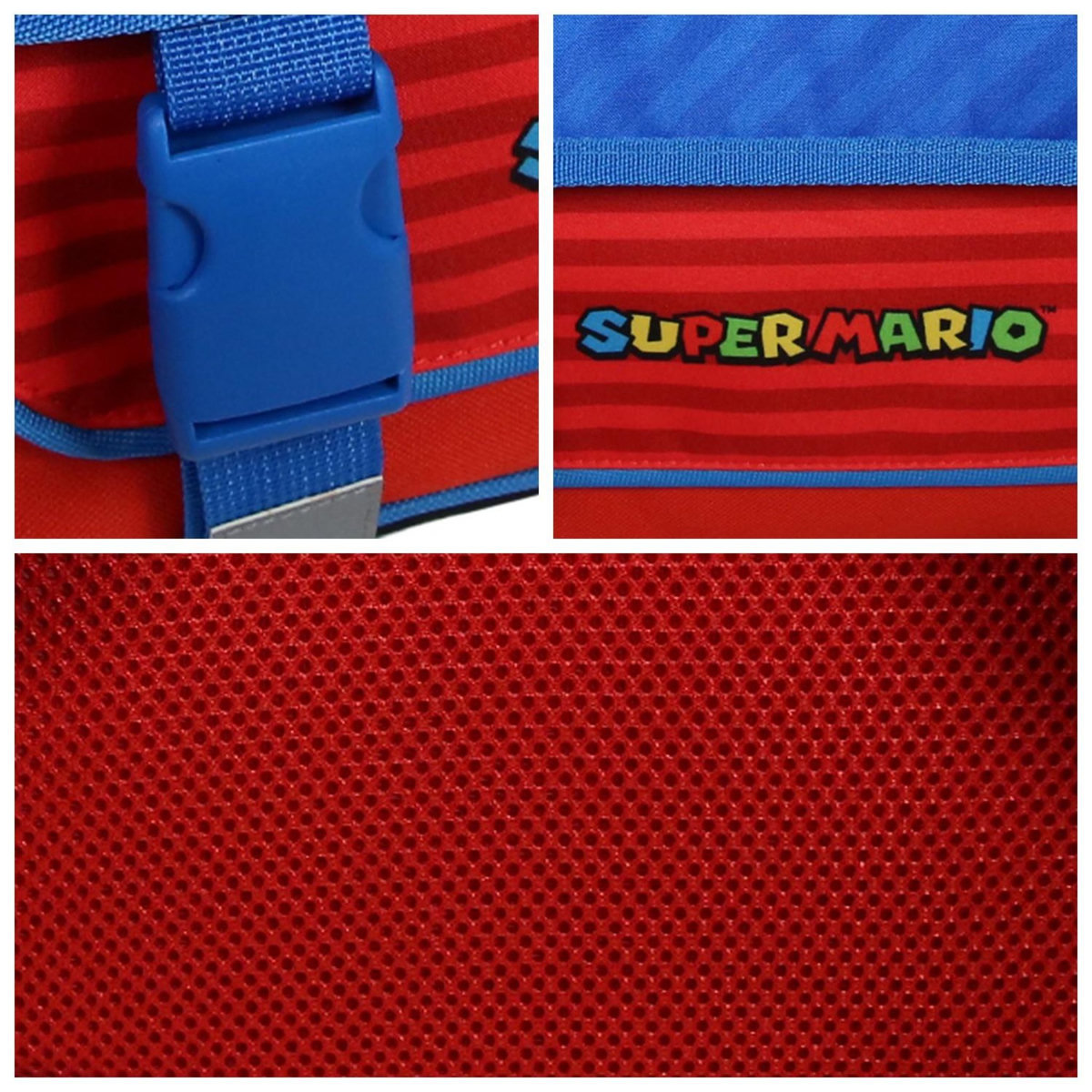 Bagtrotter Cartable 38 cm Super Mario Multicolore