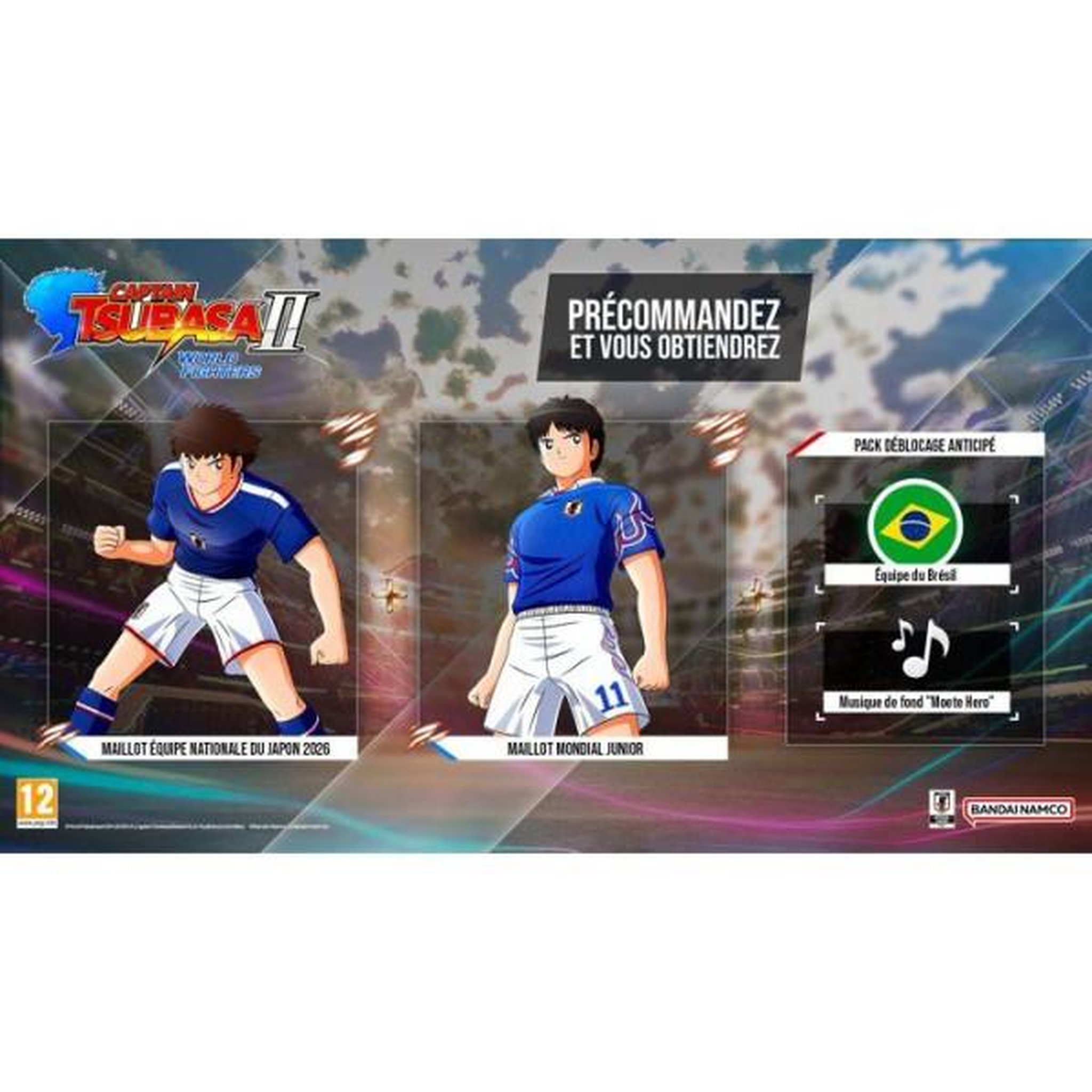 Voir la diapositive 2 : BANDAI NAMCO ENTERTAINMENT CAPTAIN TSUBASA 2: WORLD FIGHTERS – Jeu Xbox Series X