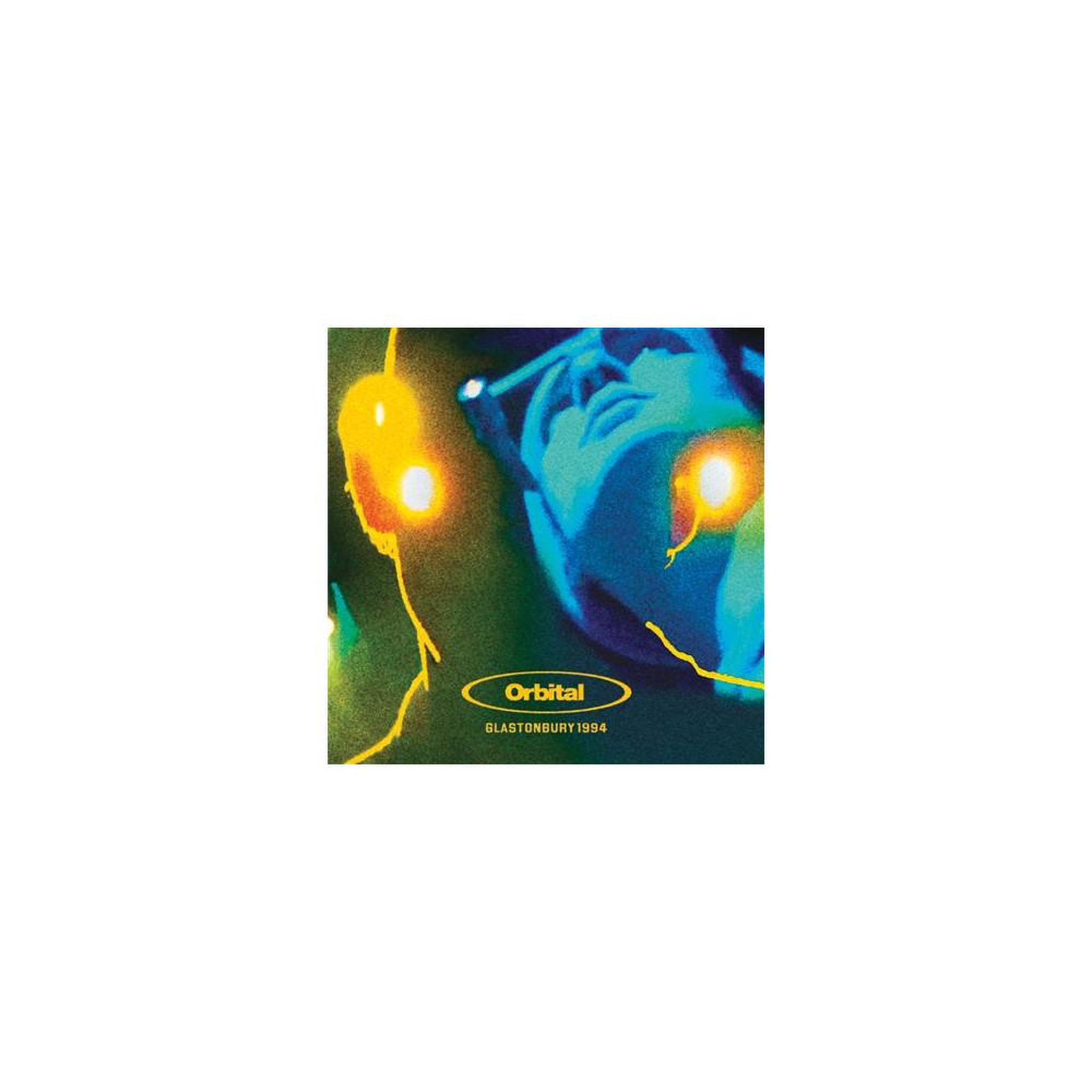 Live at Glastonbury 1994 Double Vinyle édition limitée jaune et bleu, électro techno danse