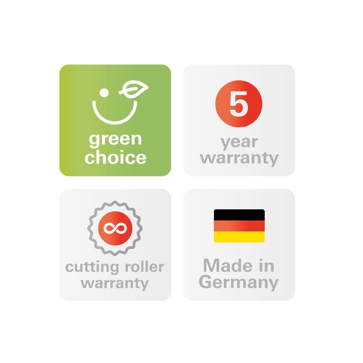 Hsm Destructeur de documents 10-12 feuilles coupe bandes 3.9mm - 2250111