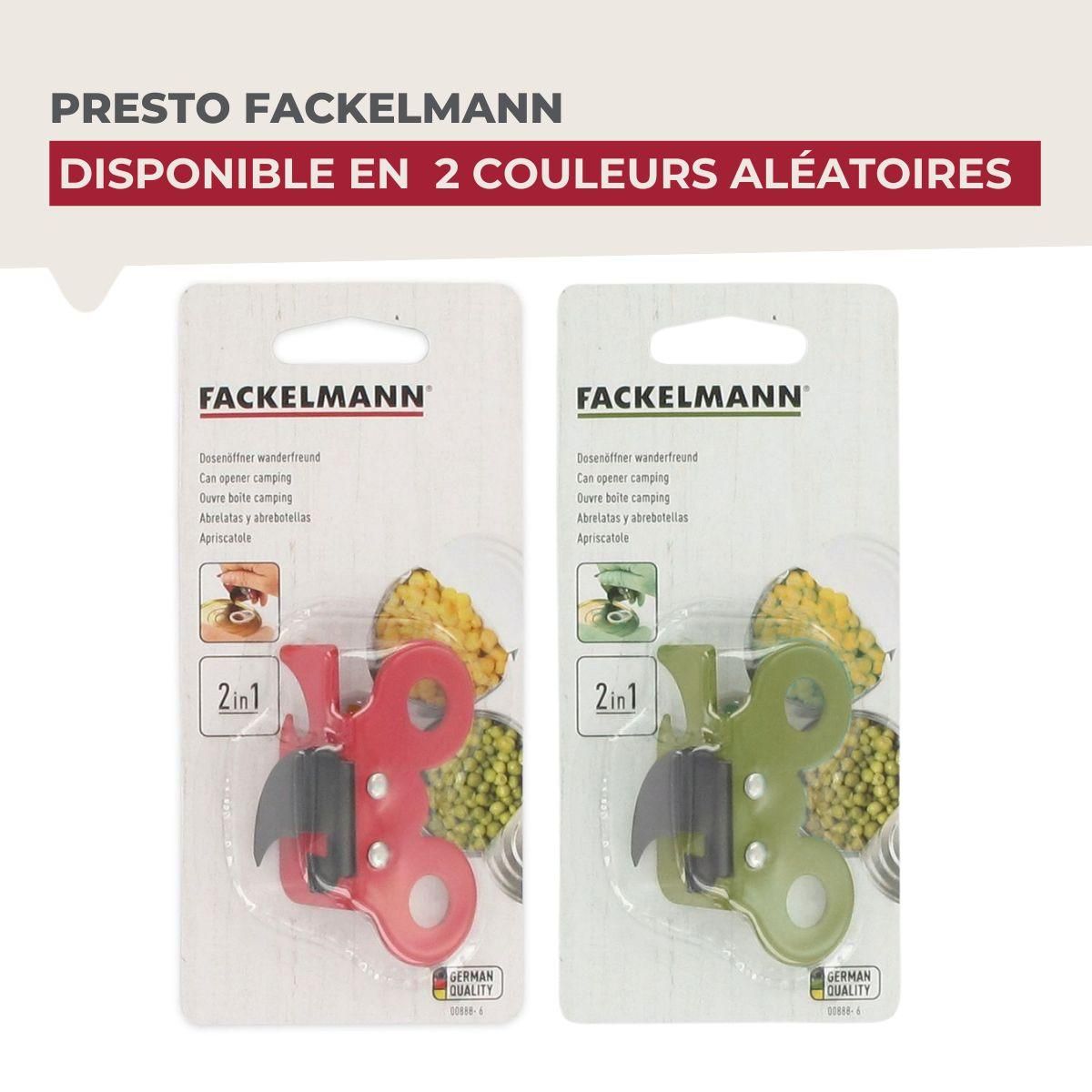 Fackelmann Ouvre-boîte manuel papillon Fackelmann